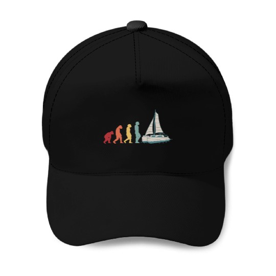 Catamaran-Sailing Yachting-Sailor Evolution Baseball Caps