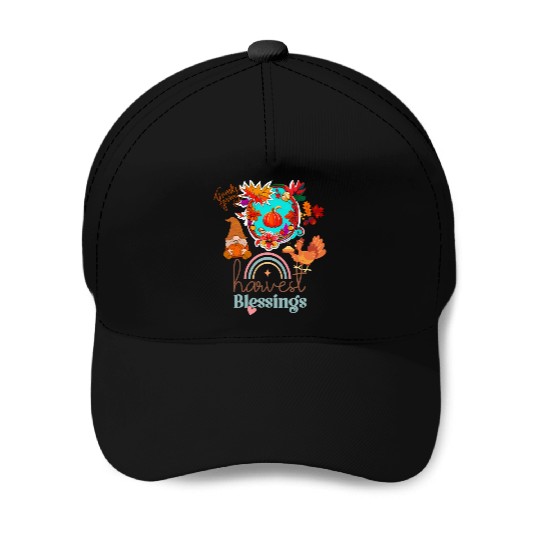 "Harvest Blessings" Baseball Caps