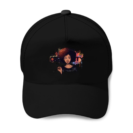 Creative Artist Portrait Baseball Caps
