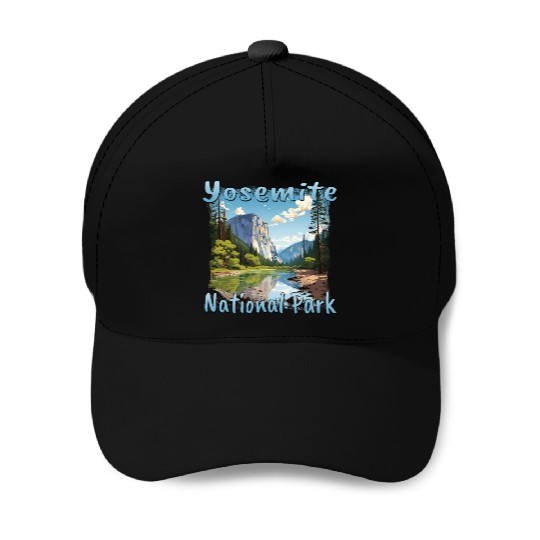 Yosemite National Park: Colorful Landscape in Baseball Caps