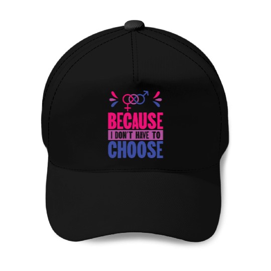 Bi Sexual Pride Bisexual Gay LGBTQ Baseball Caps