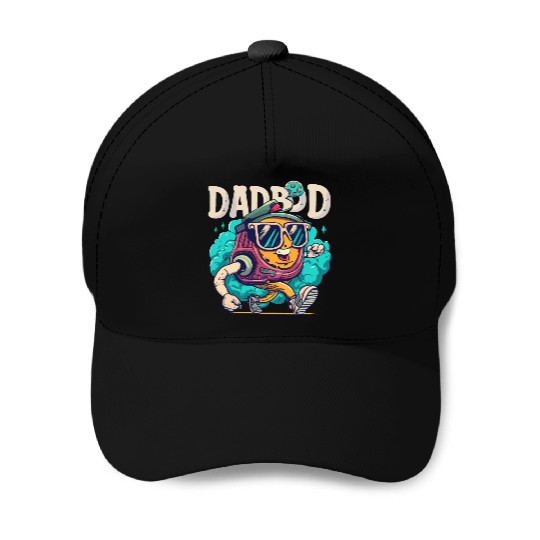DADBOD ROBOT POLICE Baseball Caps