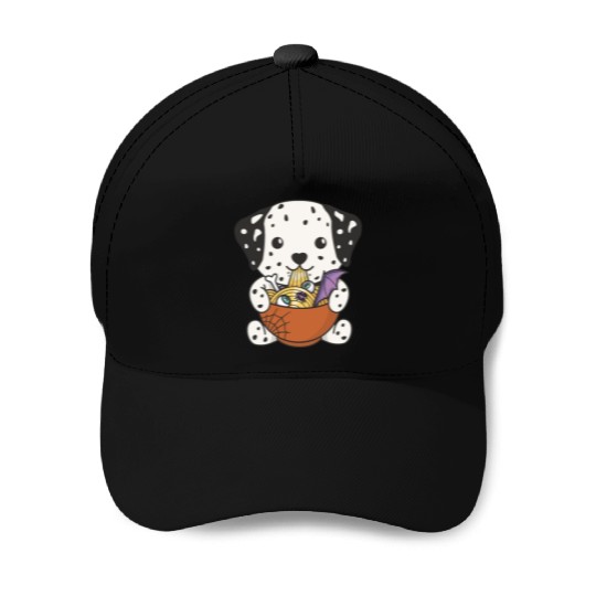 Noodles Japanese Noodles Halloween Dalmatians Baseball Caps