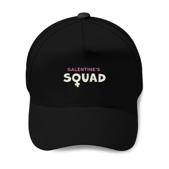 Be My Galentine. Galentine's Day Baseball Caps