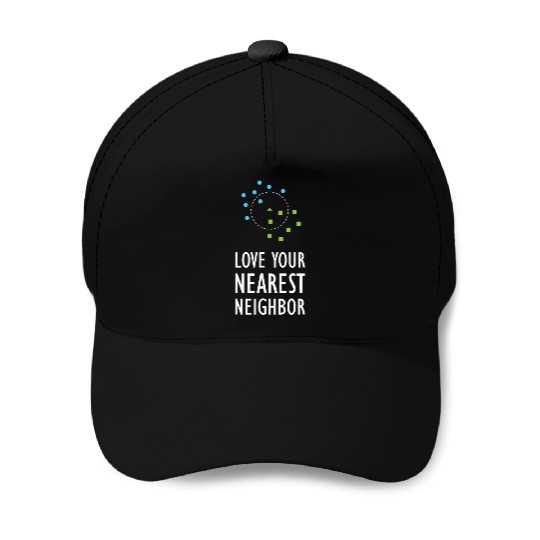 Machine Learning Nearest Neighbor Algorithm AI Art Baseball Caps