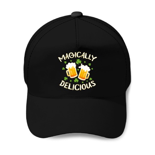 Magically Delicious Beer Drinking Irish Team St Baseball Caps