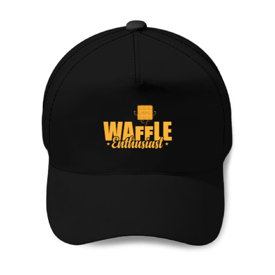 Waffle Enthusiast Snack Pastry Baker Baseball Caps