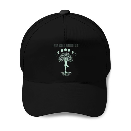 Spirit in Human Form, Moon Phases and Tree of Life Baseball Caps