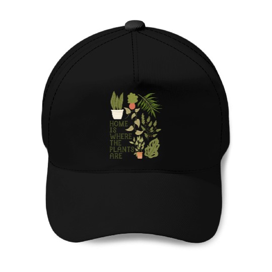 House Plant Lady Quote Baseball Caps