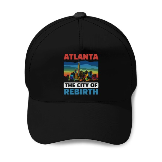 Atlanta City Georgia USA America United States Baseball Caps