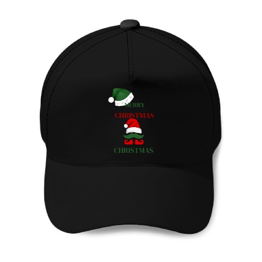 Elf Merry Christmas Baseball Caps