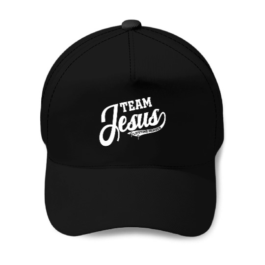 Team Jesus Lifetime Member Love Jesus Christian Baseball Caps