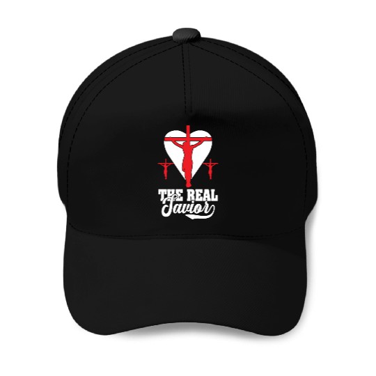 Jesus The Real Savior Love Jesus Christian Baseball Caps