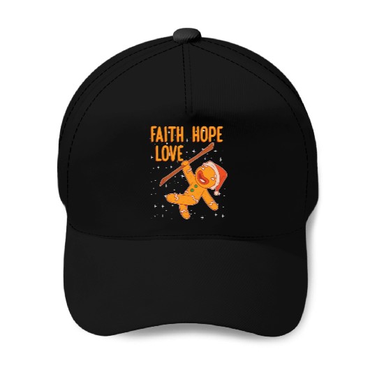 Faith Hope Love Religious Christmas Costume Baseball Caps