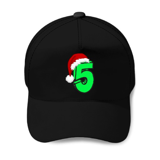 Christmas Gift Number 5 - Five Years Old Baseball Caps