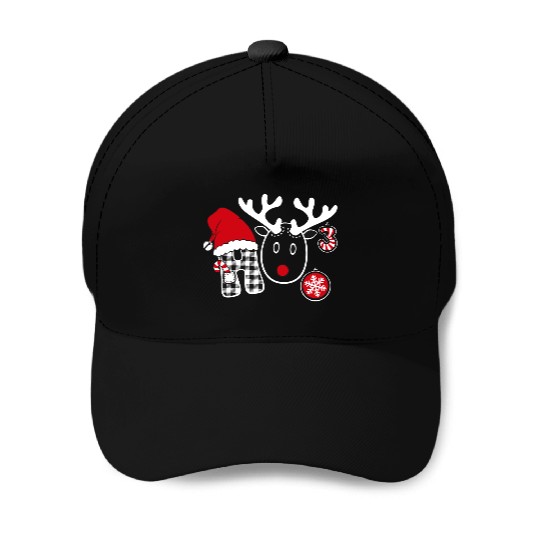 ugly christmas ho ho ho sweater Baseball Caps