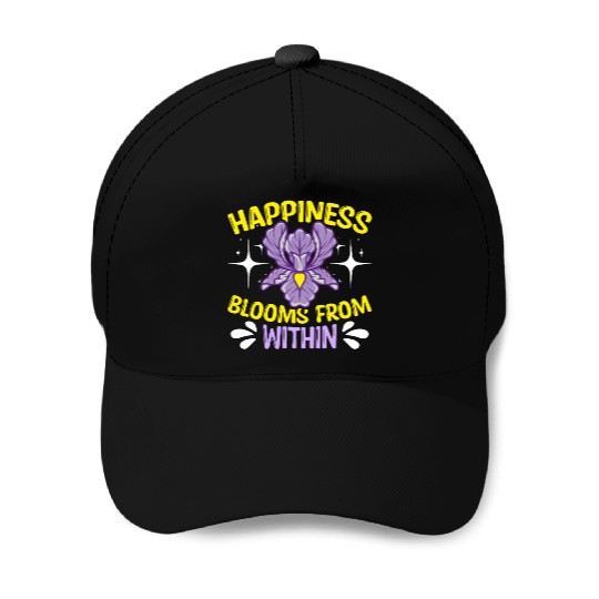 Orchids Happiness Blooms From Within Orchid Grower Baseball Caps