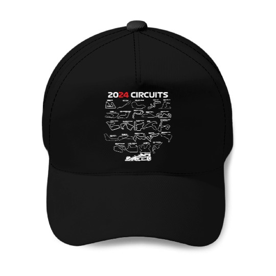 Formula Racing 2024 Circuits Race Car Formula Baseball Caps