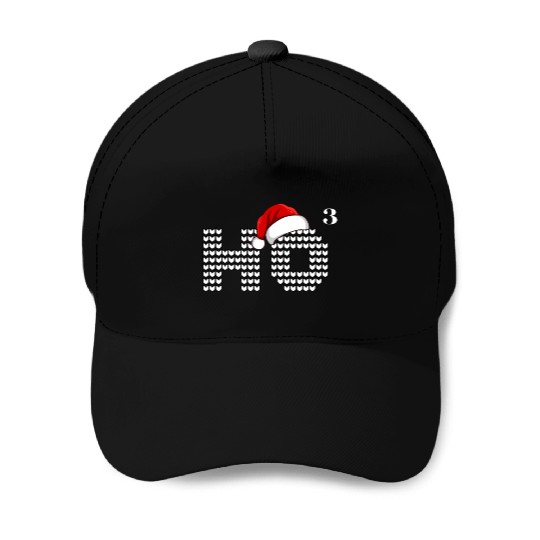 HO HO HO Christmas Funny Santa Baseball Caps