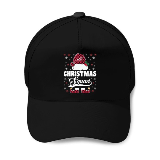Christmas Squad Santa Claus Christmas X-Mas Baseball Caps