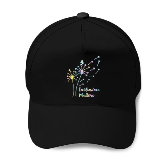 Inclusion Matters Special Education Sped Teacher Baseball Caps