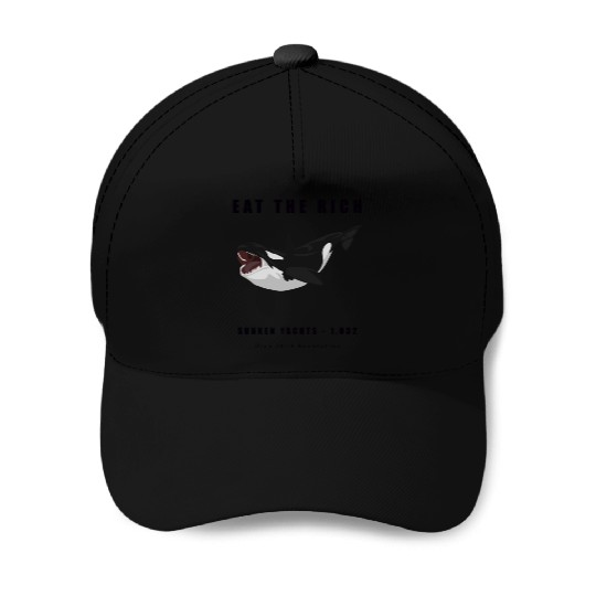 Eat The Rich - Orca Revolution Baseball Caps