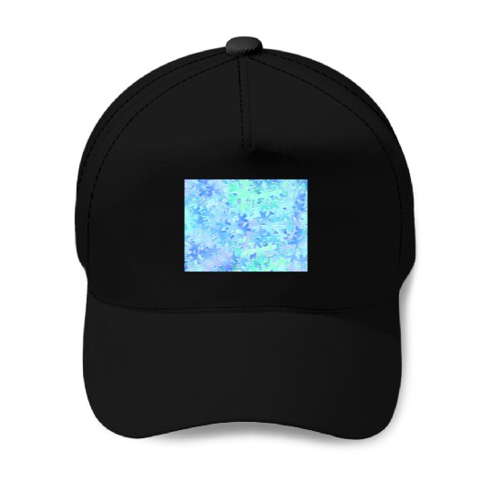 Crystal Snowflake Pattern Baseball Caps