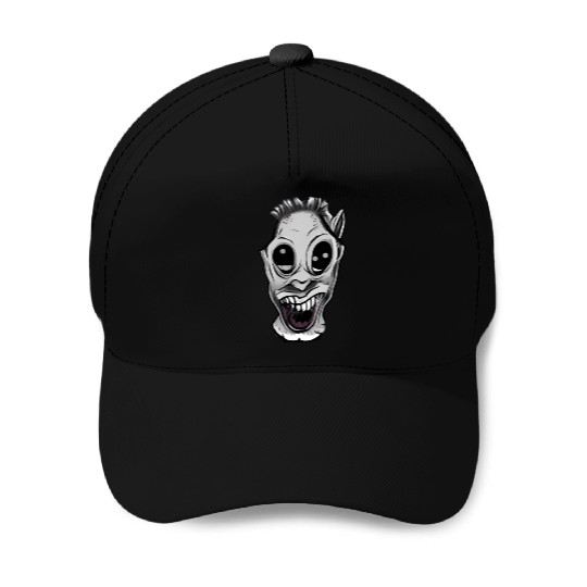 A horror gore face Baseball Caps