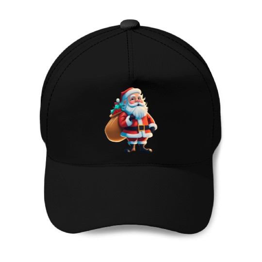 Santa Claus is coming Baseball Caps