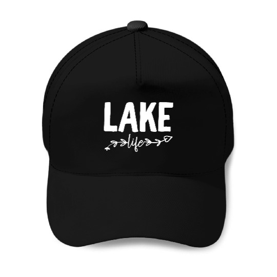 Lake Life Baseball Caps