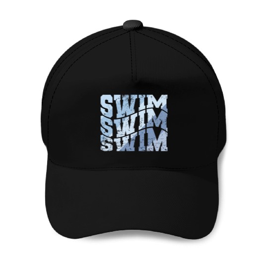 Swim Sport Training Baseball Caps