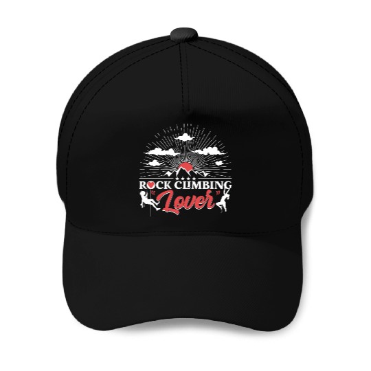 Rock Climbing Lover Baseball Caps