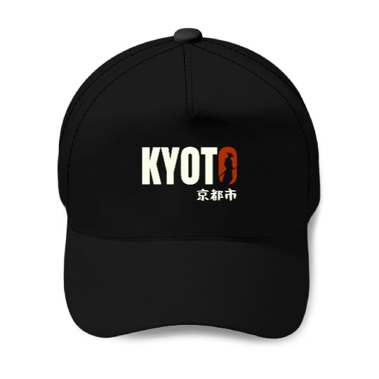 Kyoto Typography Baseball Caps - Urban Statement