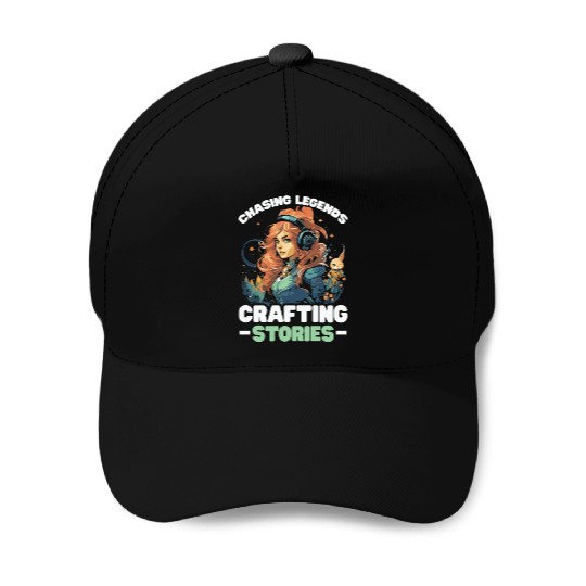 Larping Larp Larper Live Action Role Video Game Baseball Caps