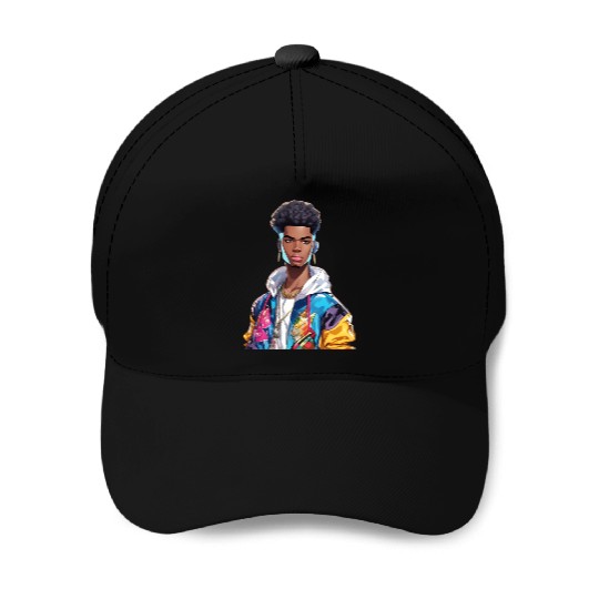 Afro Hip Hop Baseball Caps