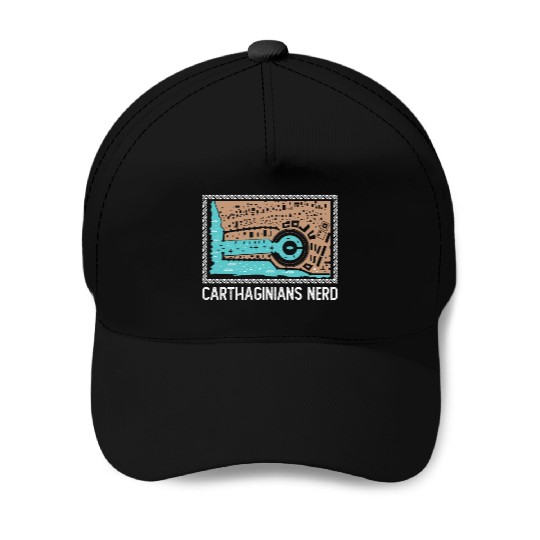 Carthaginians nerd Baseball Caps