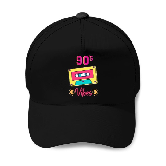 90s vibes nostalgia Baseball Caps