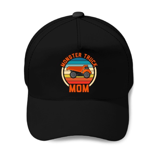 Monster Truck Mom Baseball Caps