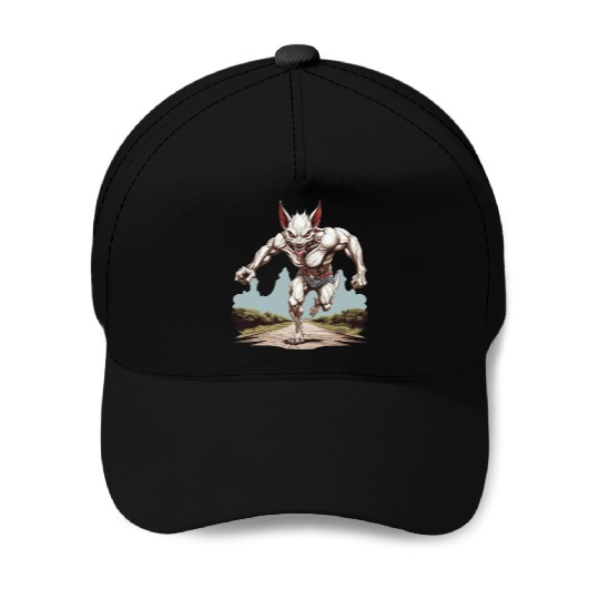 Cryptozoologists Marathon-Runner running Baseball Caps