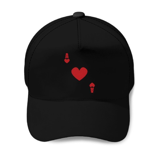 Ace Of He Poker Card Blackjack Texas Holdem Poker Baseball Caps