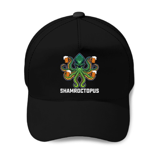 Shamroctopus Octopus Lover St Patrick's Day Baseball Caps