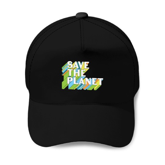 Happy Earth Day Save The Planet Baseball Caps