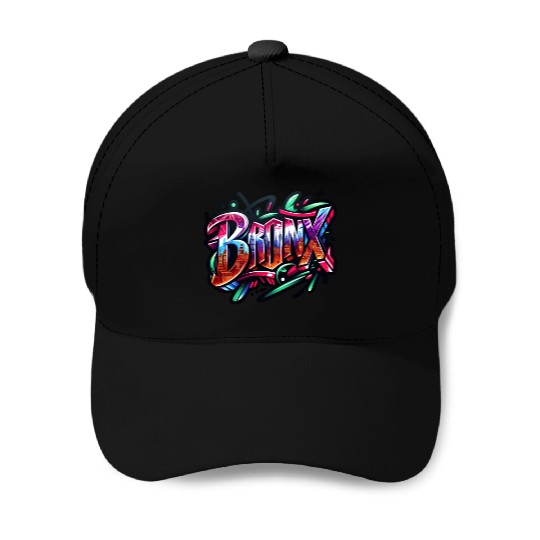 Bronx New York Graffiti Baseball Caps