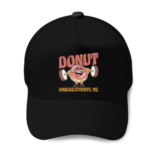 Fitness Donut Donut Gym Baseball Caps