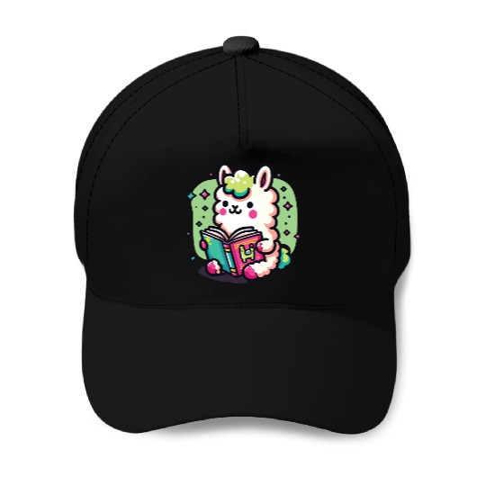 Little Cute Llama Baseball Caps
