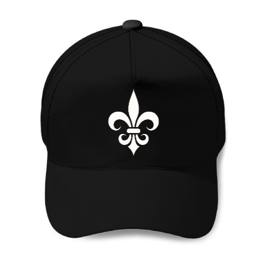 French Lily Simple Baseball Caps