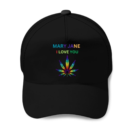 MARY JANE, Marijuana lover, Cannabis Baseball Caps