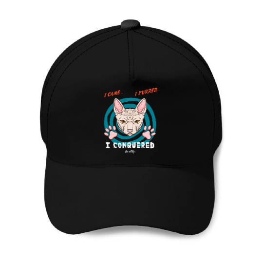 Cute kawaii cat Baseball Caps