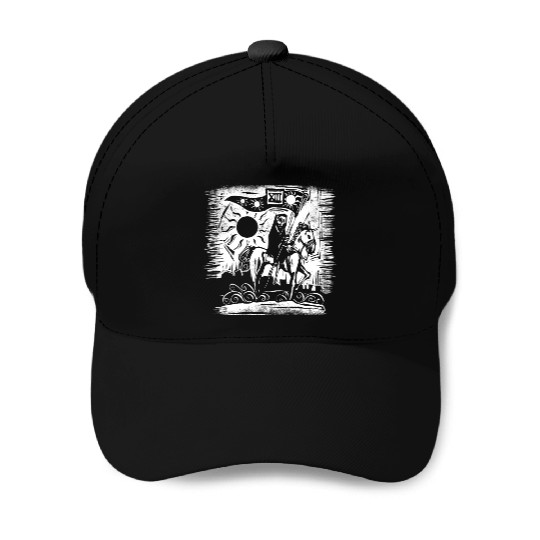 Tarot Death Card Blackcraft Baseball Caps