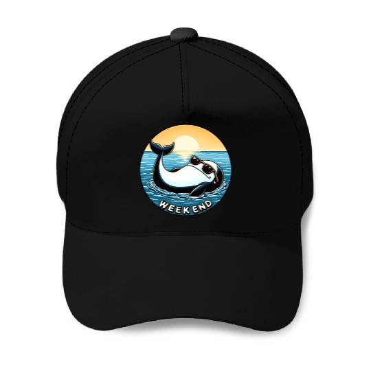Whale Weekend - Chilled Vibes Baseball Caps